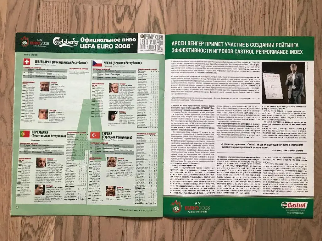 Чемпионат Европы, ЕВРО 2008 (Специальная вкладка (Спецвыпуск) Советский Спорт) 2 4