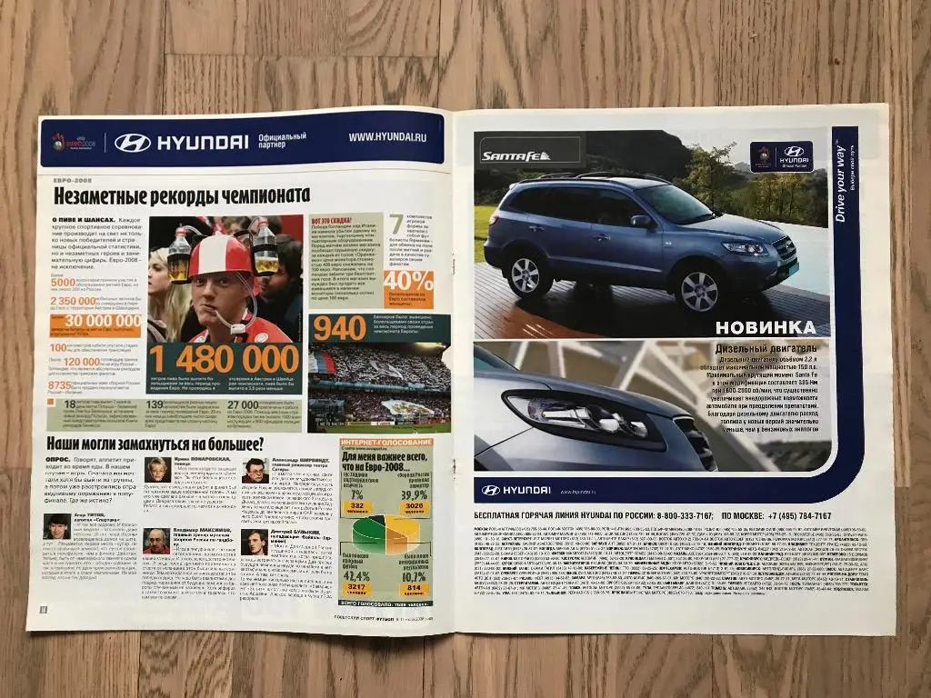 Чемпионат Европы, ЕВРО 2008 (Специальная вкладка (Спецвыпуск) Советский Спорт) 3 2