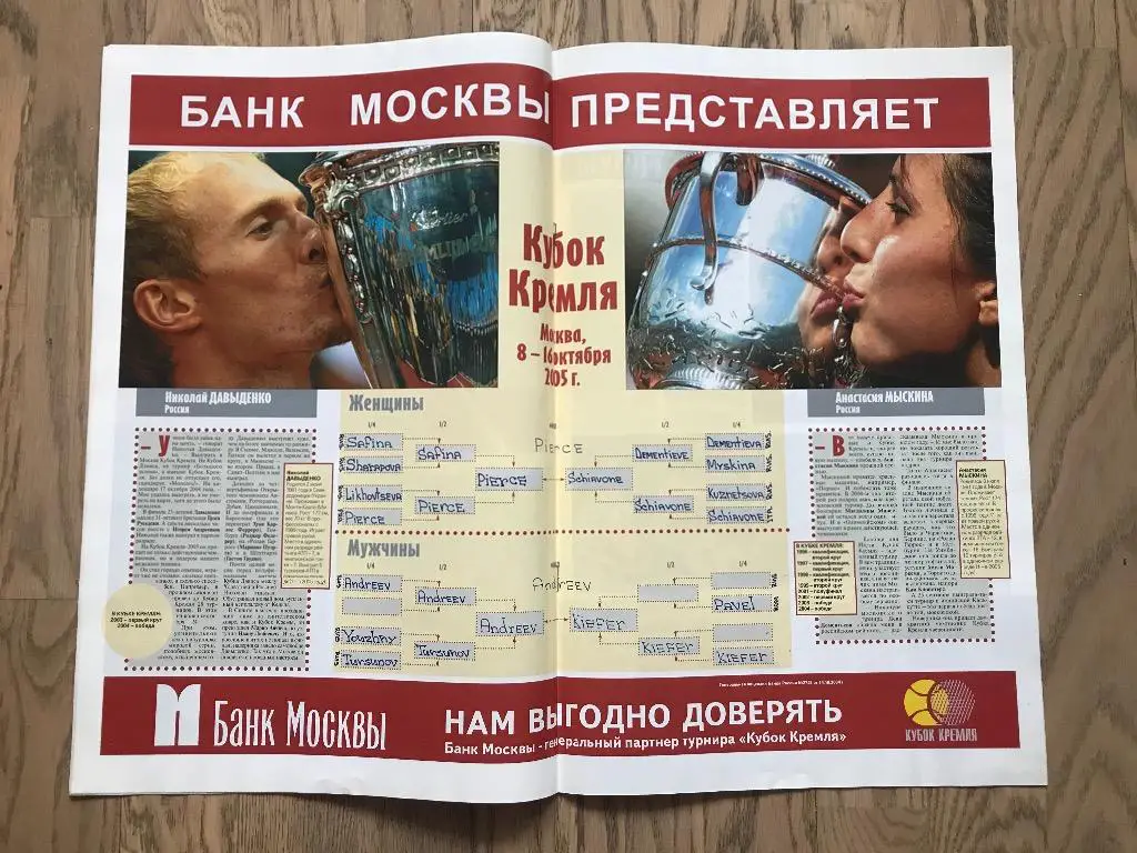 Кубок Кремля 2005 (Спецвыпуск Советский Спорт) 3