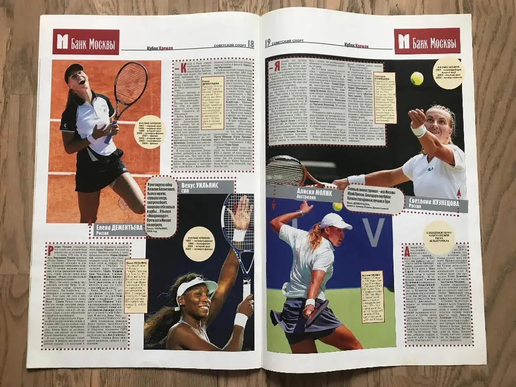 Кубок Кремля 2005 (Спецвыпуск Советский Спорт) 6