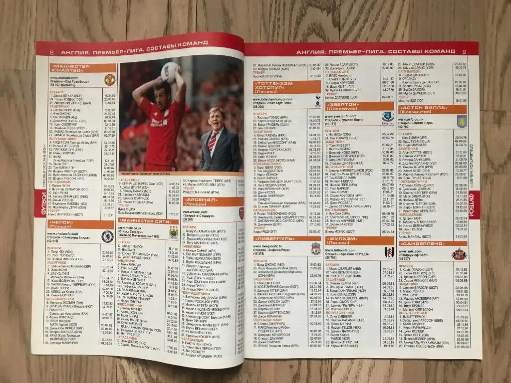 Англия, Испания, Италия, Германия, Франция (Еженедельник ФУТБОЛ, спецвыпуск) 4 2