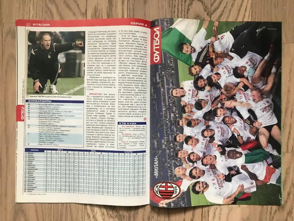 Англия, Испания, Италия, Германия, Франция (Еженедельник ФУТБОЛ, спецвыпуск) 1 5