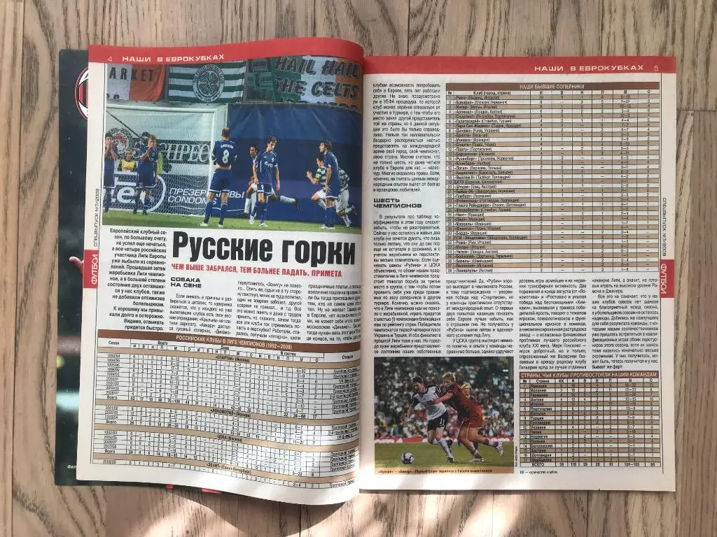 Лига Чемпионов, Лига Европы, 2009-2010 (Еженедельник ФУТБОЛ, спецвыпуск) 3