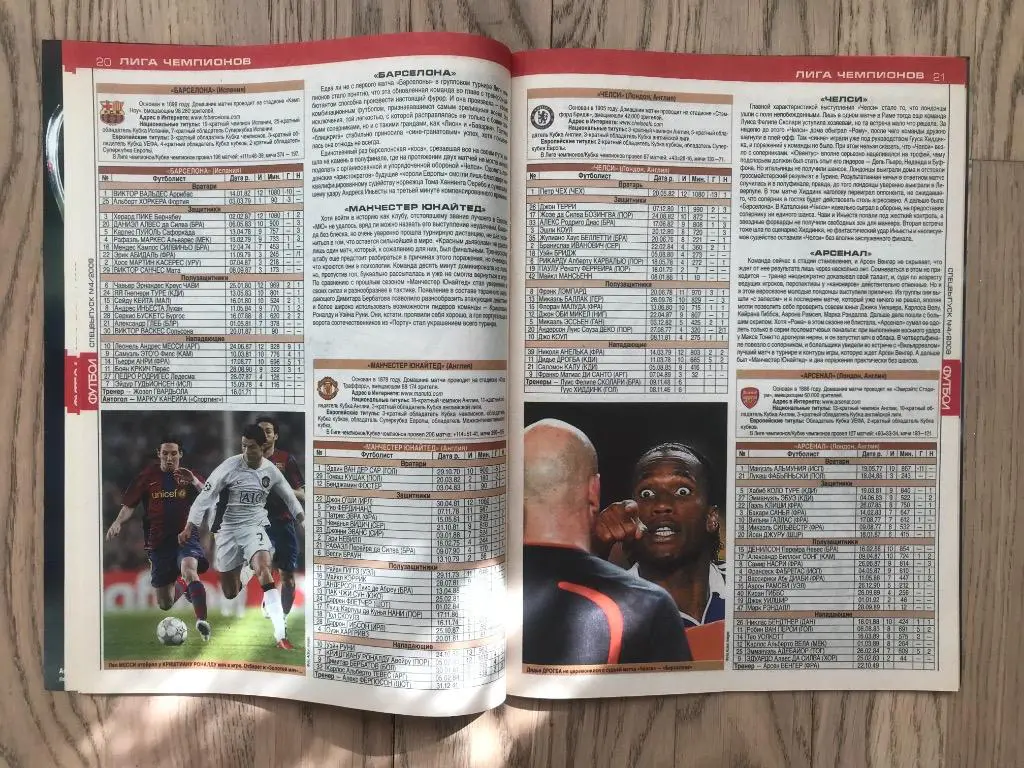 Лига Чемпионов, Лига Европы, Итоги 2008-2009 (Еженедельник ФУТБОЛ, спецвыпуск) 4