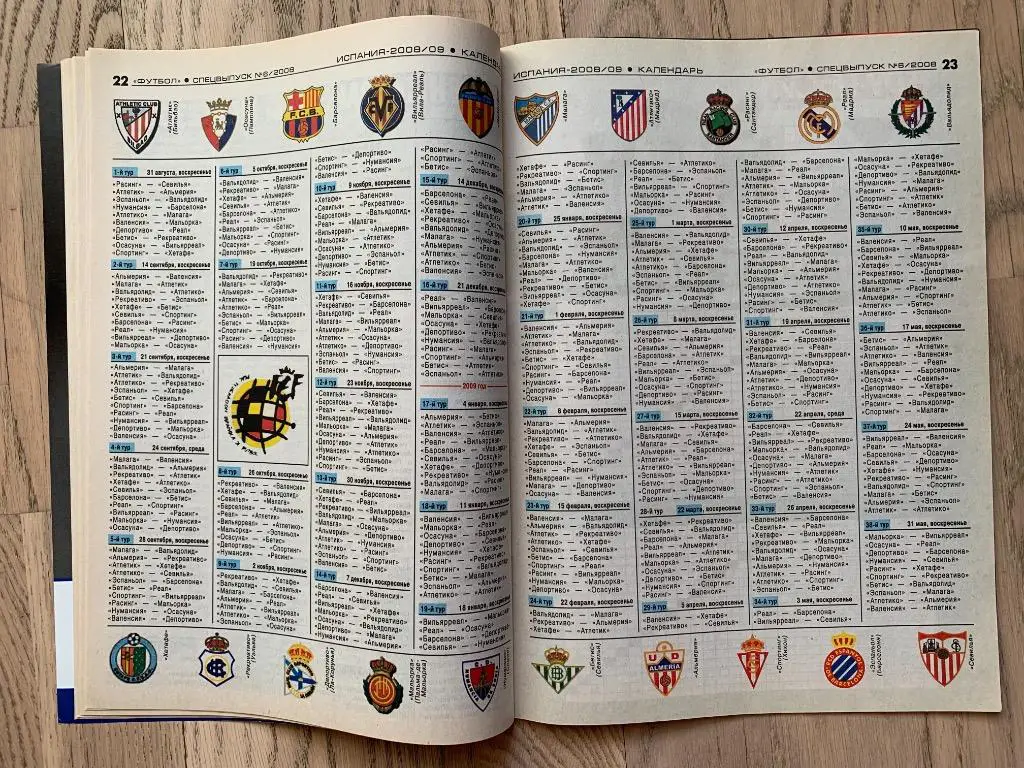 Англия, Испания, Италия, Германия, Франция (Еженедельник ФУТБОЛ, спецвыпуск) 7 5