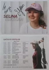 Автограф- картаSelina Grotian
