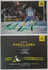Автограф - карта Martin Ponsiluoma