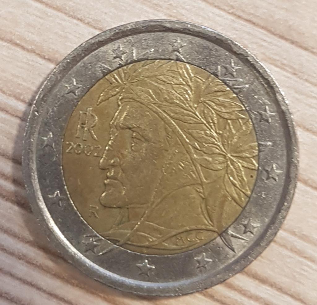 2 Евро Италия 2002