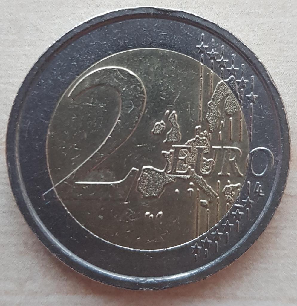 2 евро 2006 Италия, 20-е Зимние Олимпийские игры в Турине 1