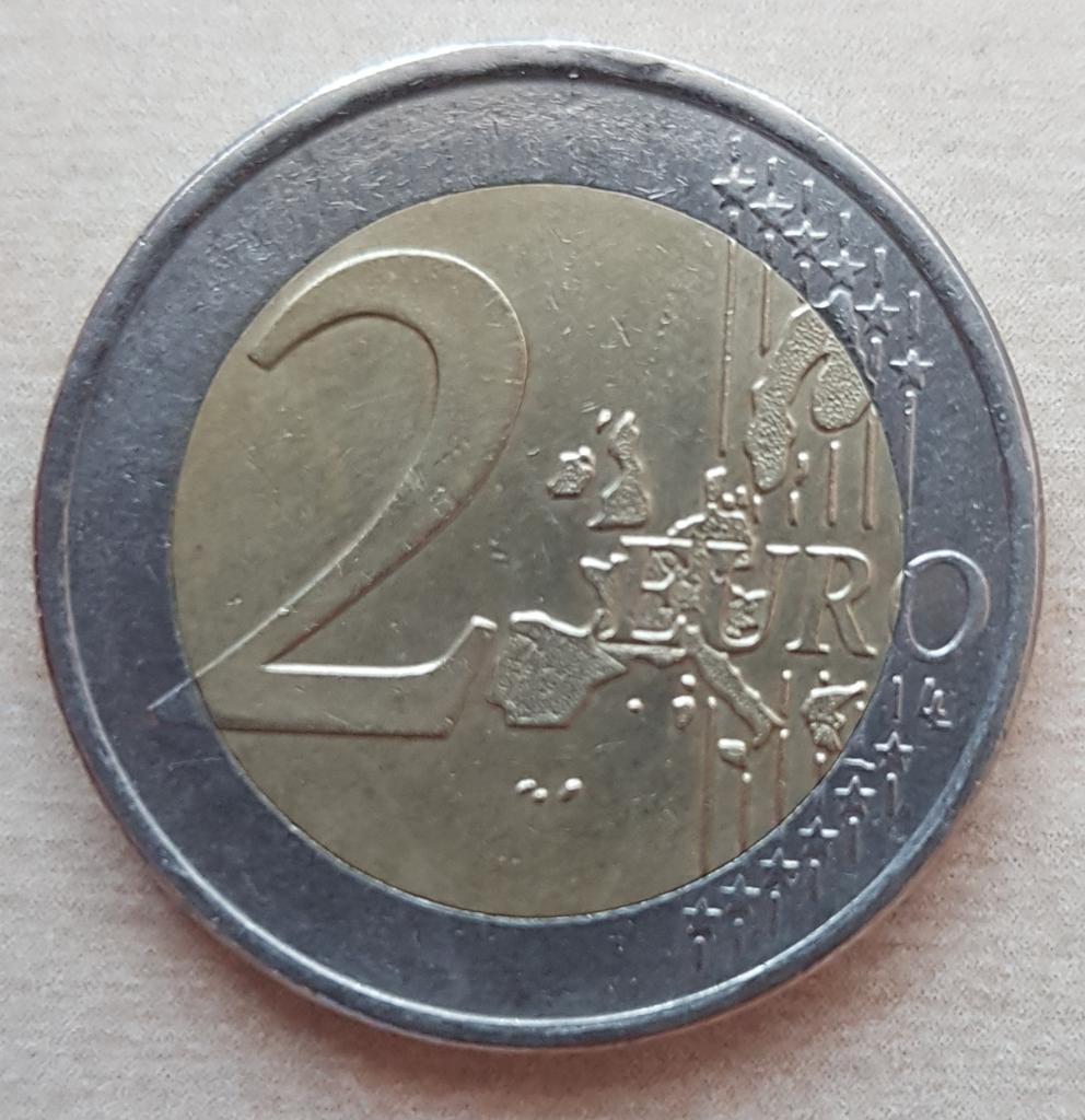 2 евро Греция 2002 год 1