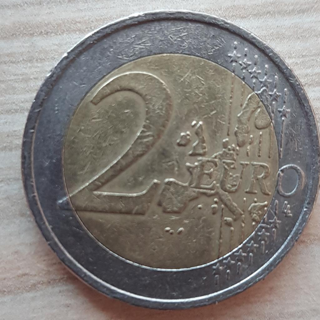 2 Евро Нидерланды 2001 год 1