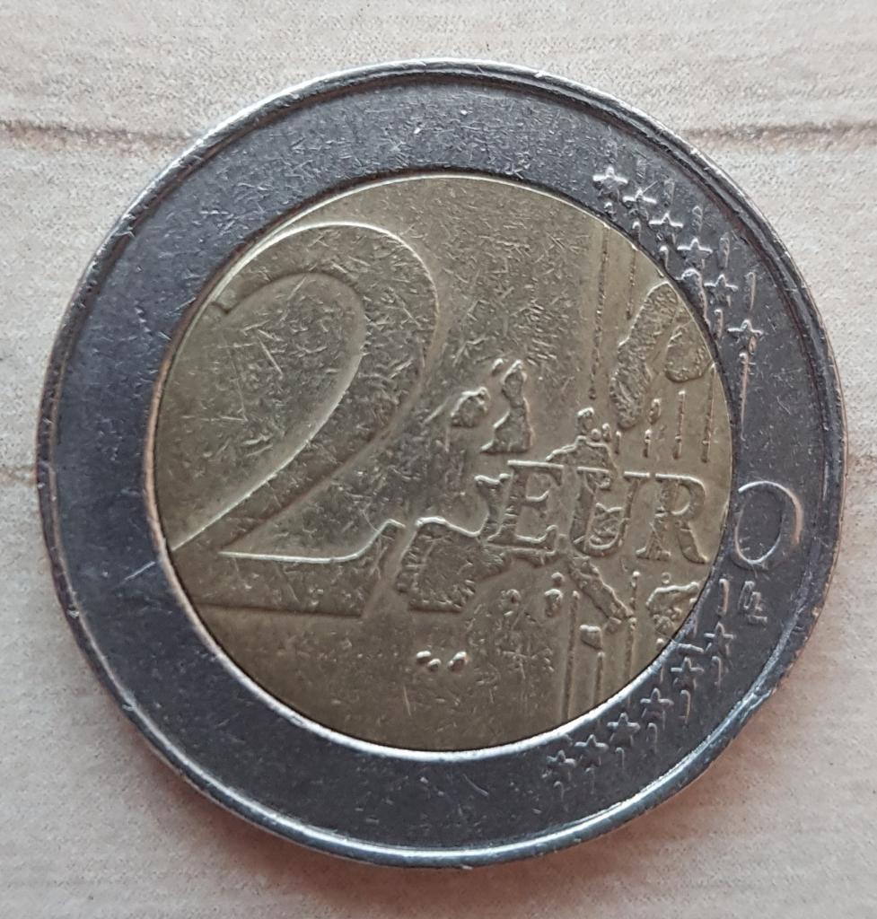 2 евро Бельгия 2000 Регулярная 1