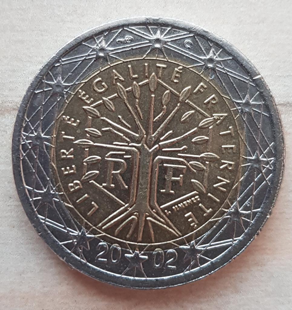 2 Евро Франция 2002