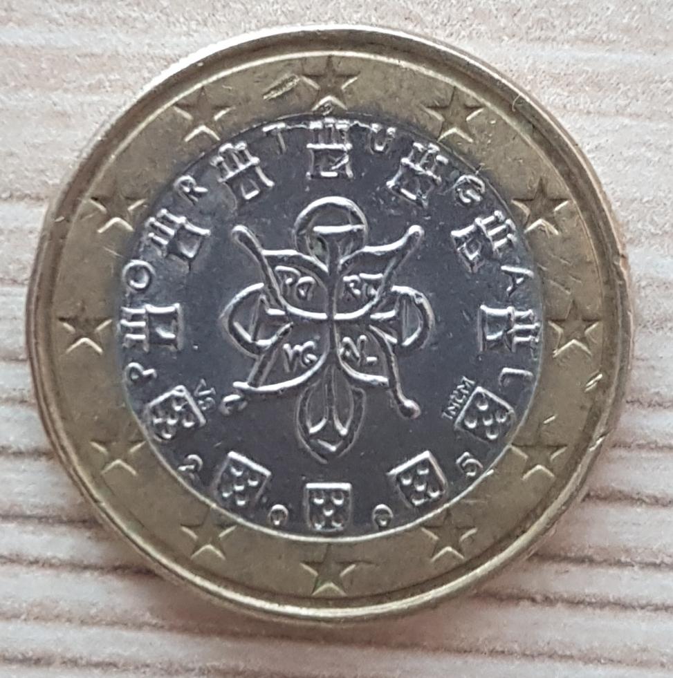 1 Евро Португалия 2005
