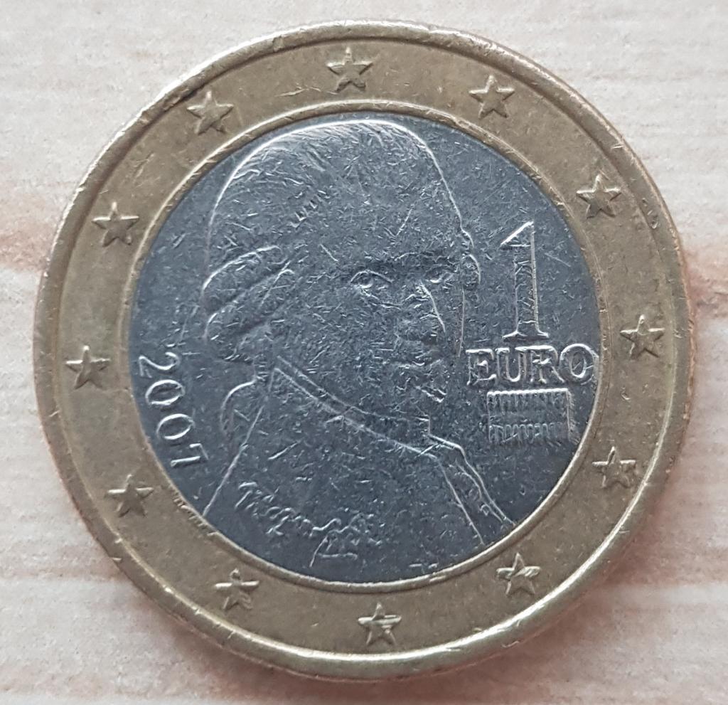 1 Евро Австрия 2007