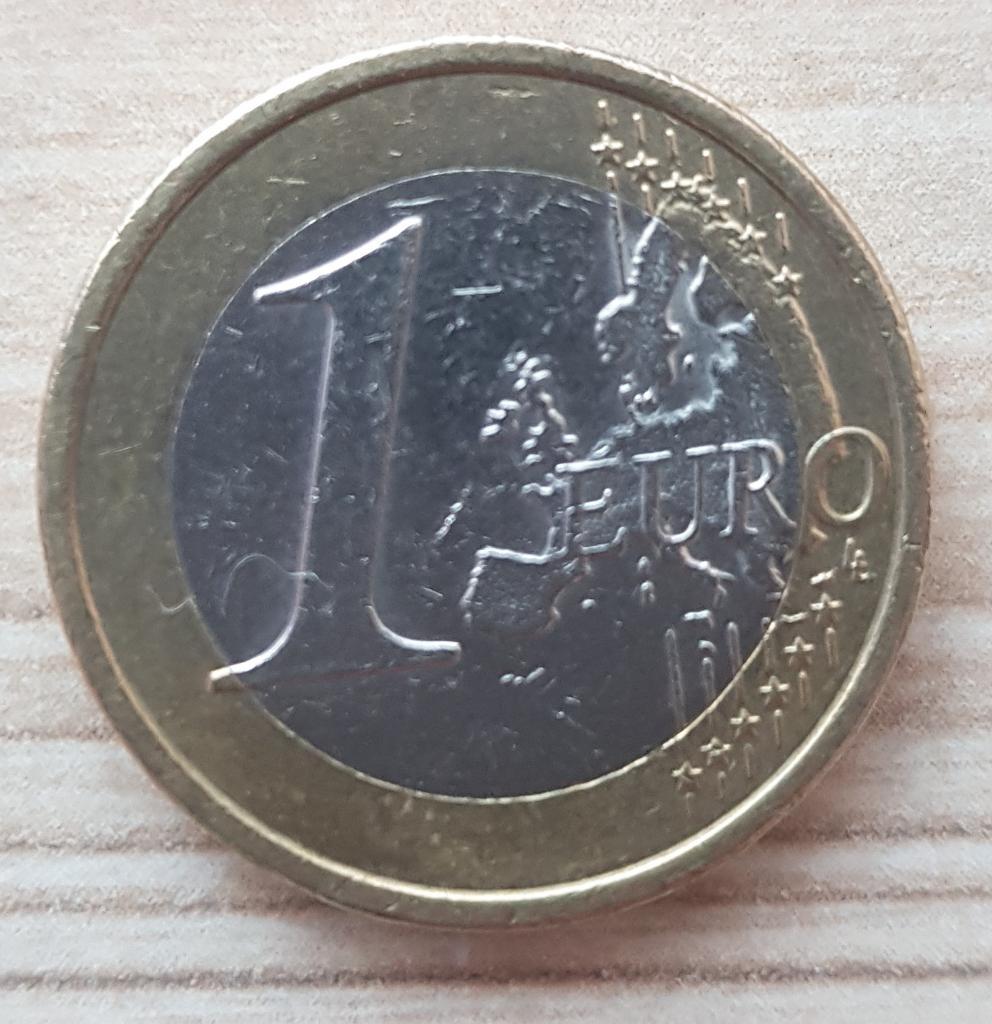 1 Евро Италия 2008 г. 1