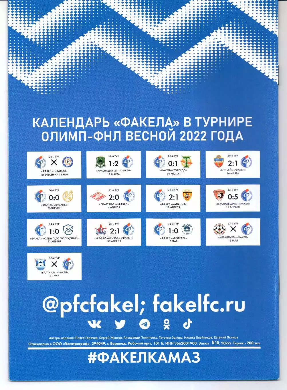 ФНЛ Факел(Воронеж)-Камаз(Набережные Челны)11.05.2022 1