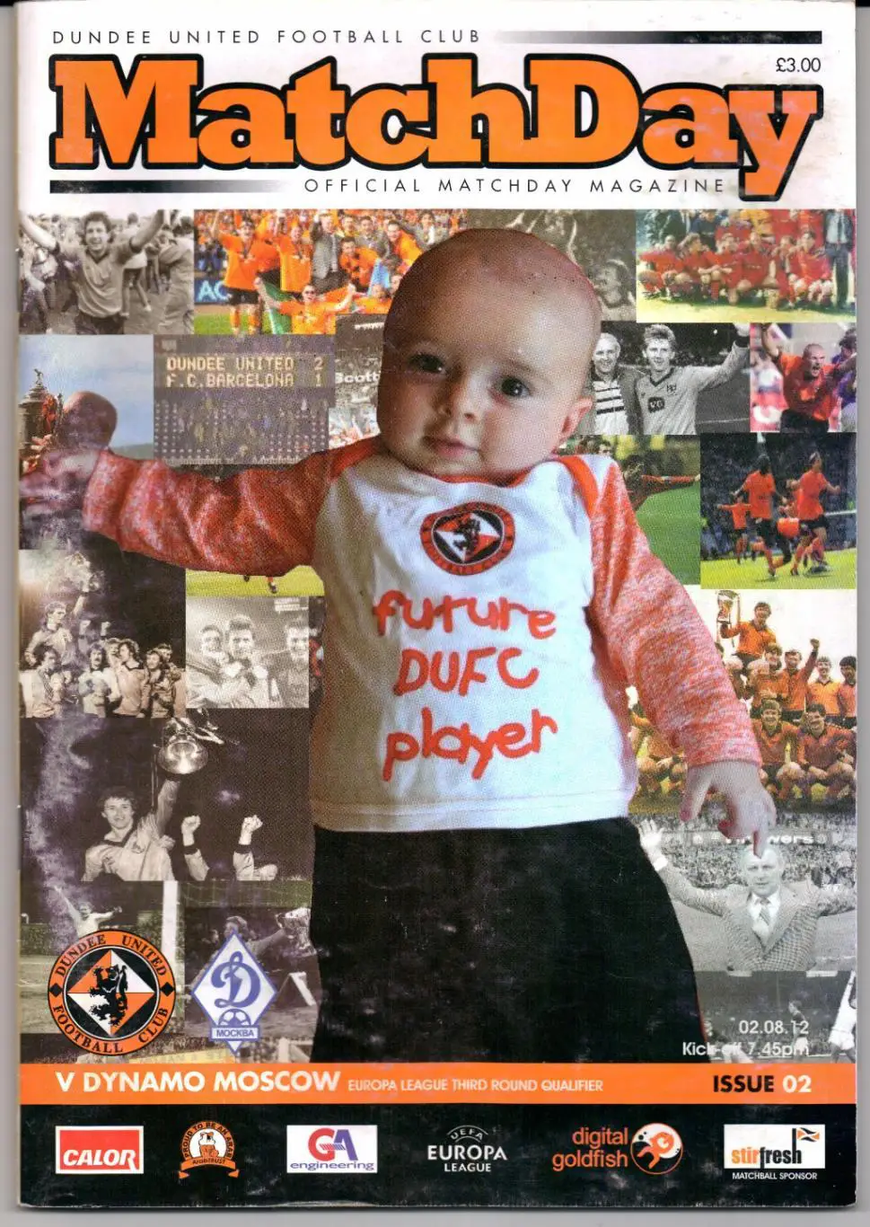 Лига Европы квалификация Данди Юнайтед(Шотландия)-Динамо(Москва)02.08.2012