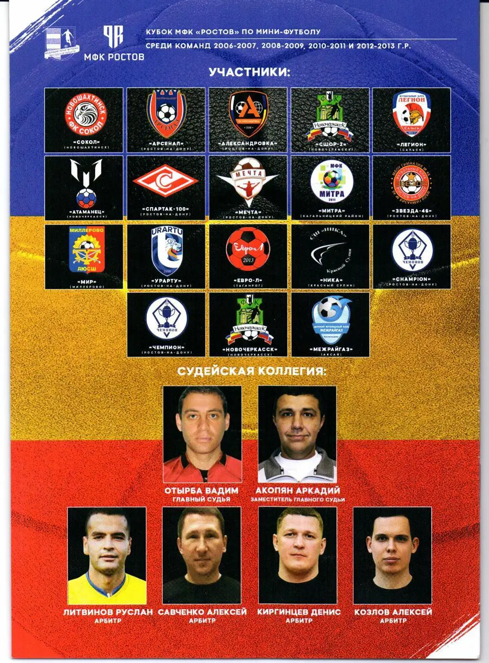 Кубок МФК Ростов среди детских спортивных школ Ростовской области 3-4.07.2021 1