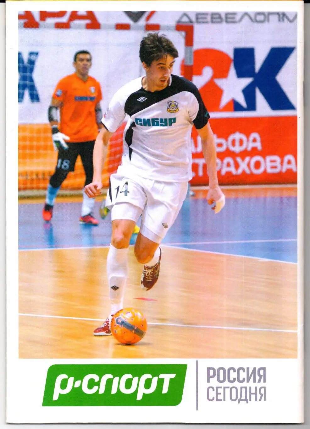 Мини-футбол Суперлига МФК Тюмень(Тюмень)-ИСК Дина(Москва)13.01.2015 1