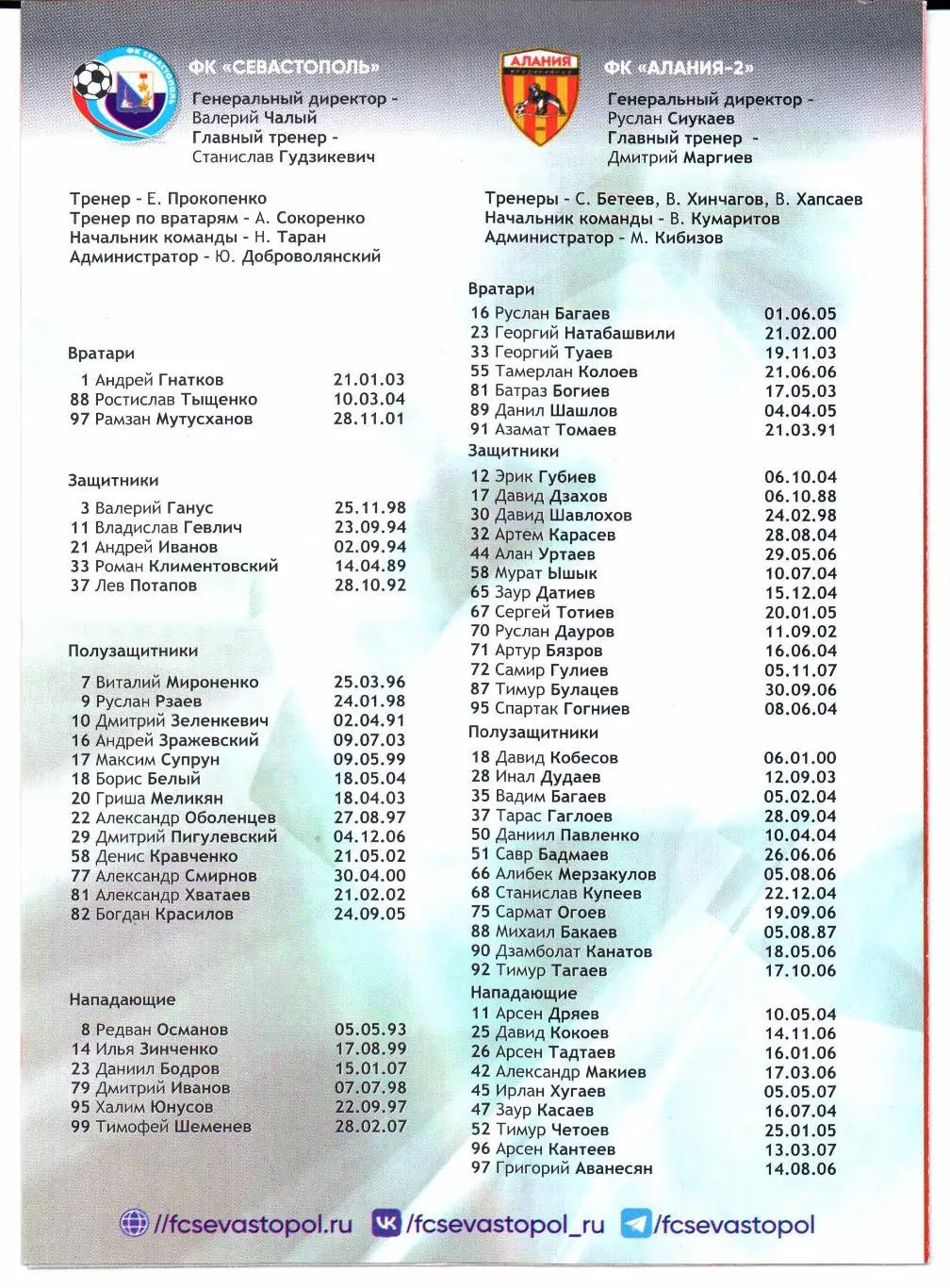 Вторая лига Б Севастополь(Севастополь)-Алания-2(Владикавказ)18.05.2024 1