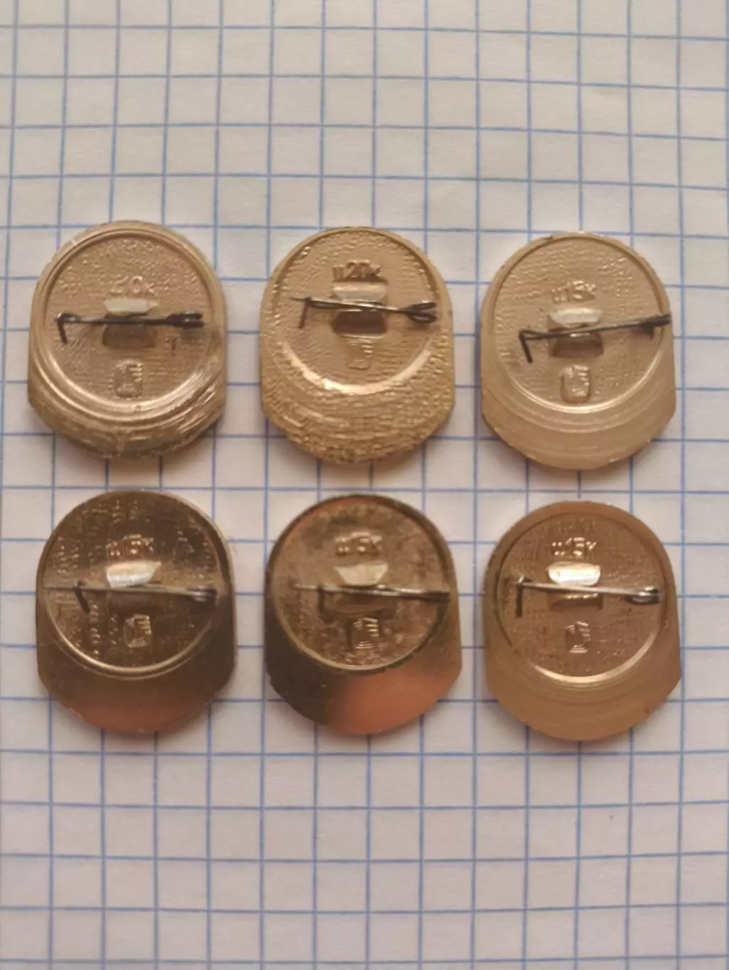 Значки хоккей Москва 1986(6 шт.) 1