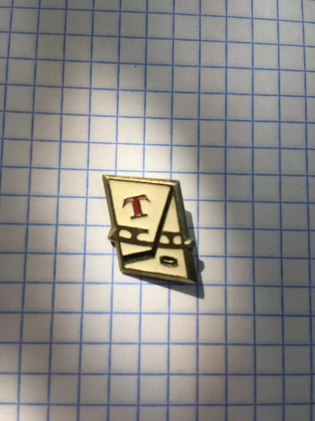 Значок хоккей Торпедо