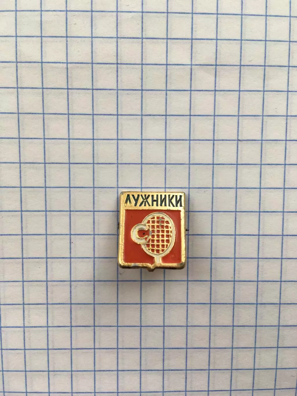 Значок стадион Лужники