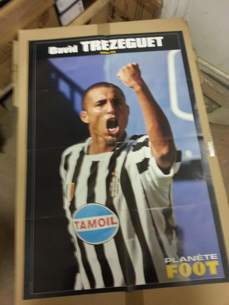 Постер Рональдиньо/Д.Трезеге 1