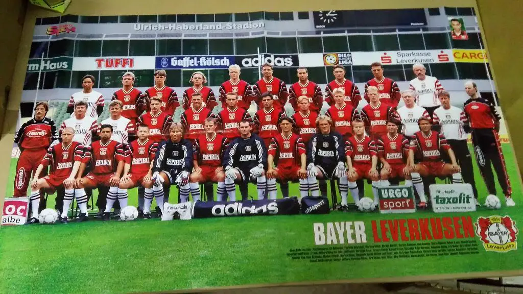 Байер Леверкузен 1997 года.
