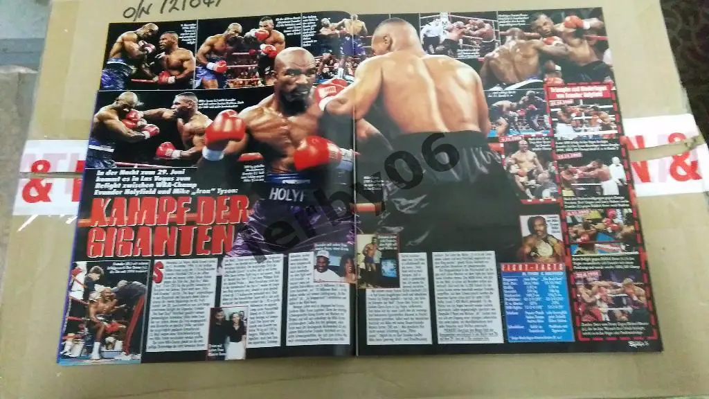 Майк Тайсон -Эвандер Холифилд 1997/Чикаго Буллз - Юта Джазз