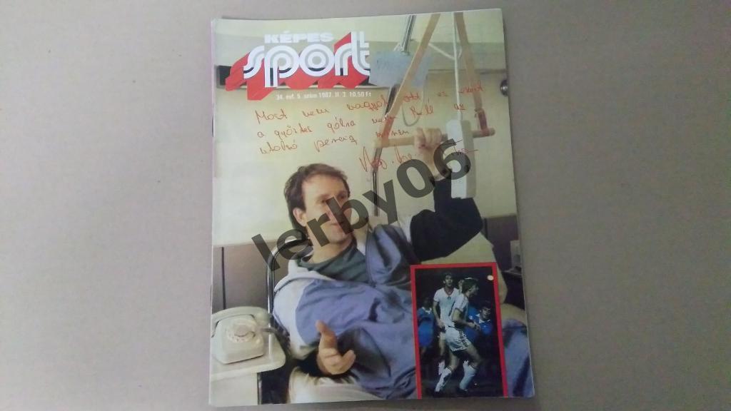 Венгерский журнал Кепеш спорт №5 за 1987 год.