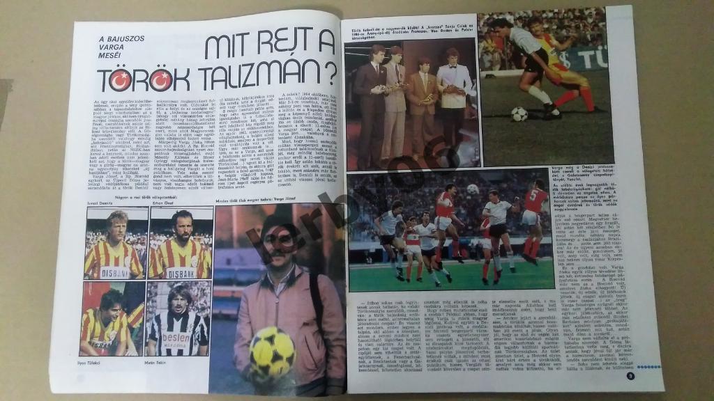 Венгерский журнал Кепеш спорт №11 за 1988 год. 1