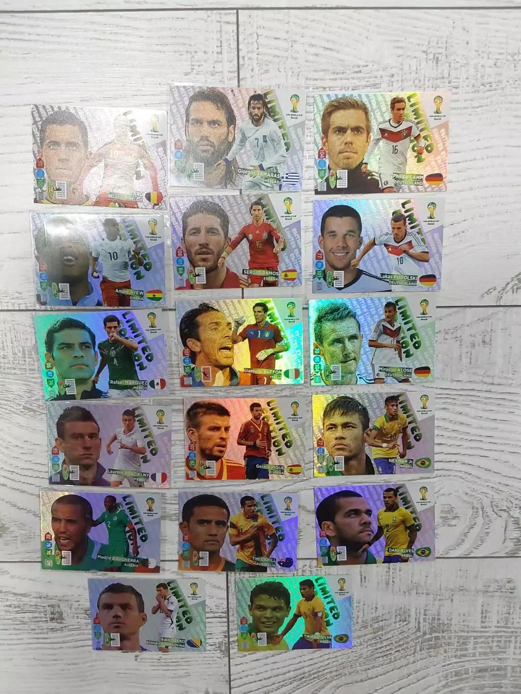 Panini чемпионат мира 2014 Adrenalyn XL 1