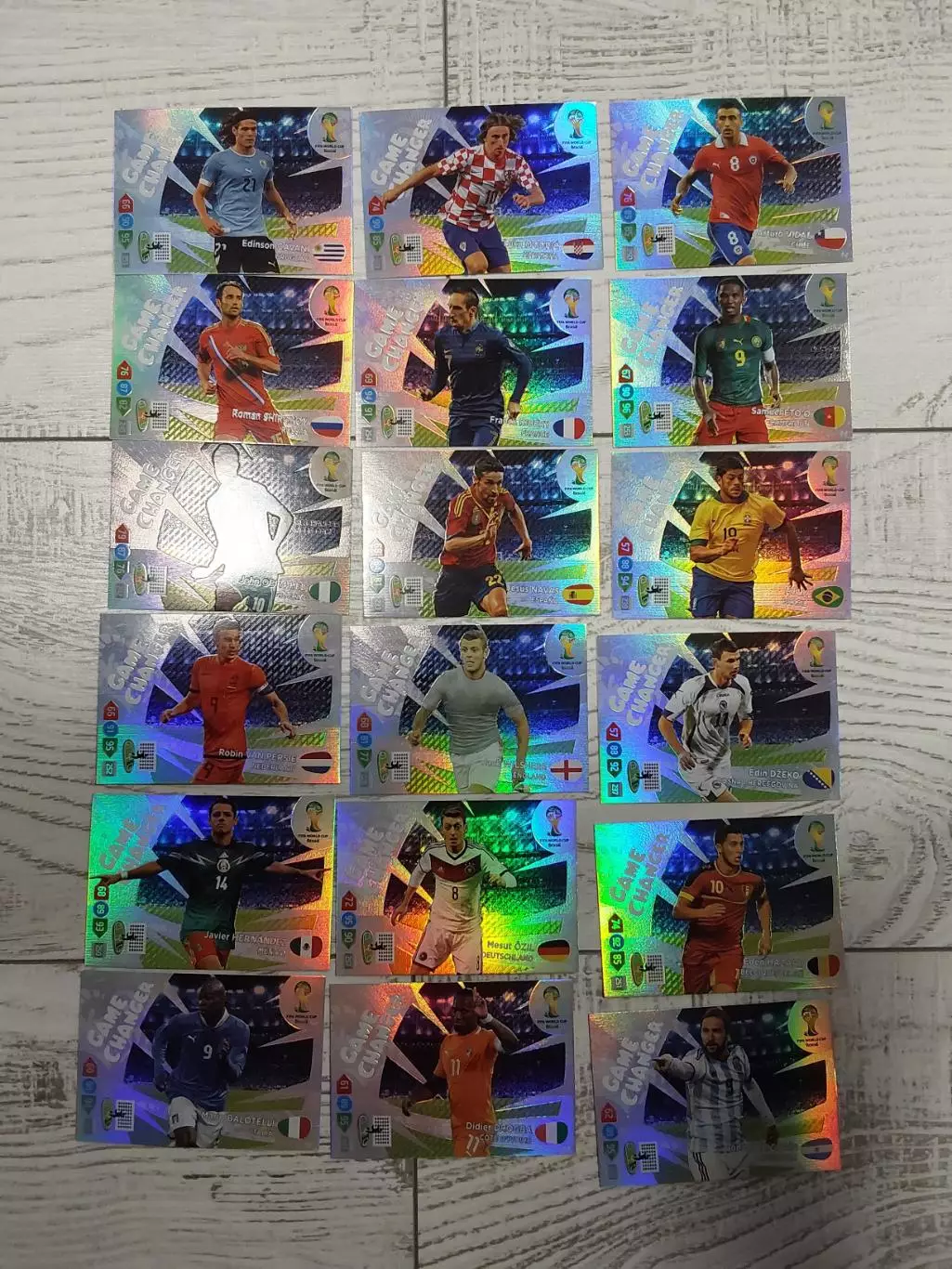 Panini чемпионат мира 2014 Adrenalyn XL 2