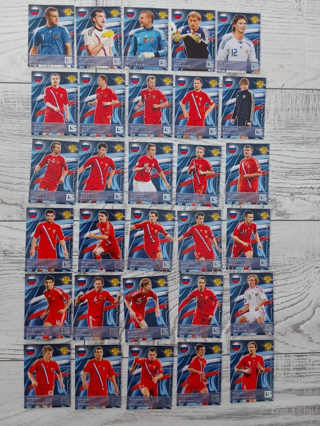 Карточки Galacticos Россия-Украина