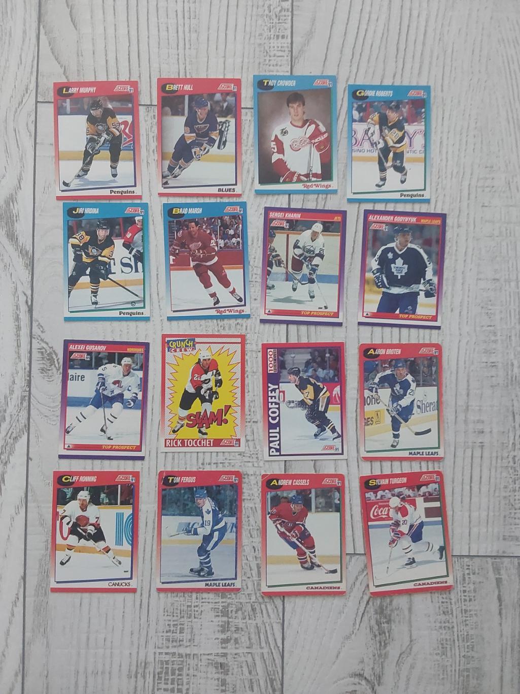 Score NHL 1991-1992 1