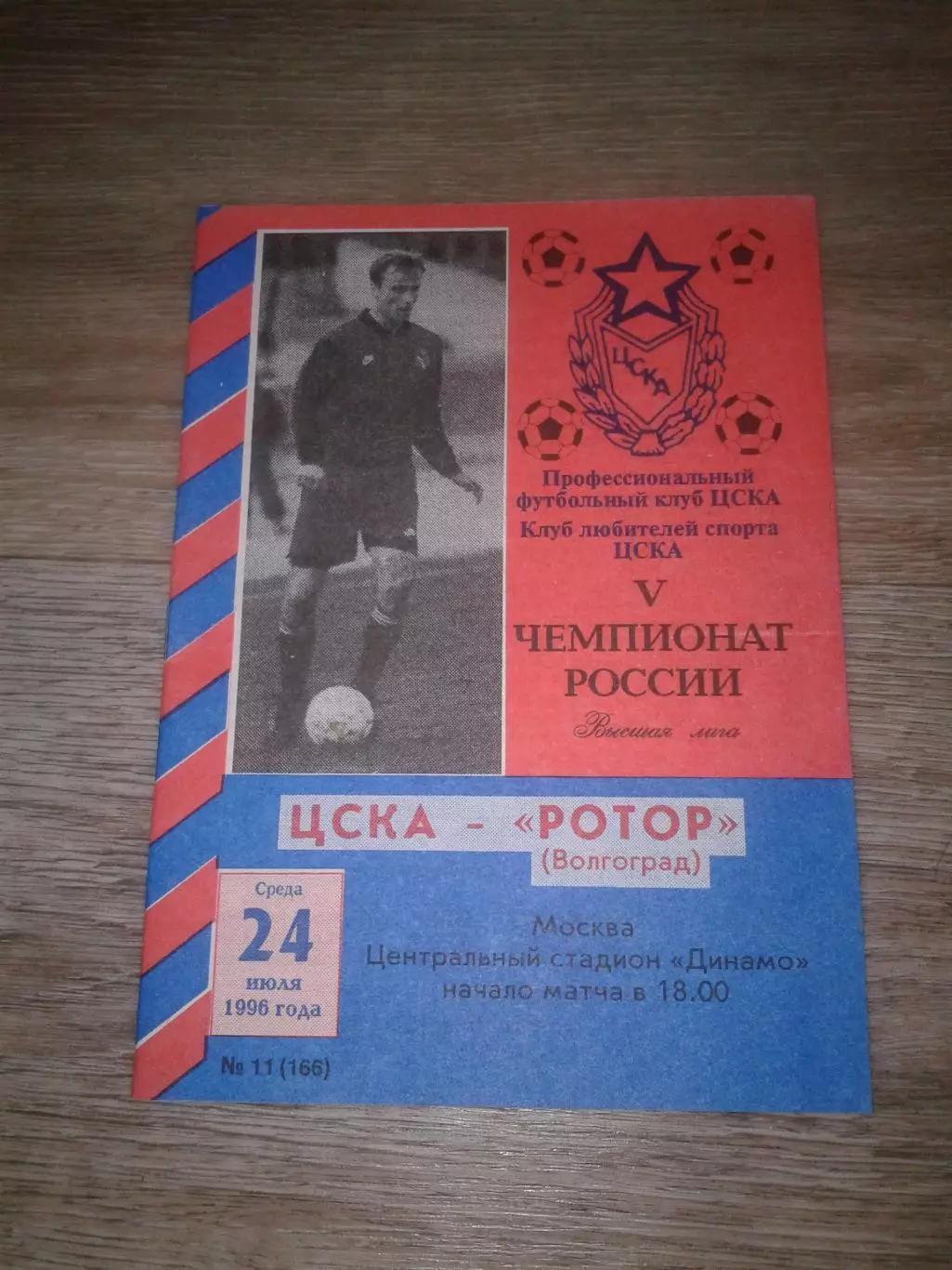 1996 ЦСКА-Ротор Волгоград