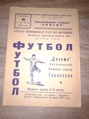 1975 Динамо Хмельницкий-Тирасполь