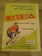 1977 СКА Ростов-Таврия Симферополь