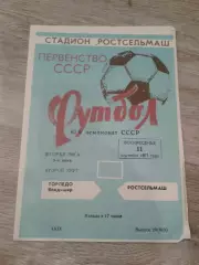 1977 Ростсельмаш-Торпедо Владимир