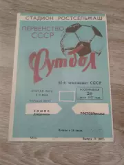 1977 Ростсельмаш-Химик Дзержинск