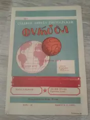 1979 Ростсельмаш-Знамя Труда Орехово-Зуево