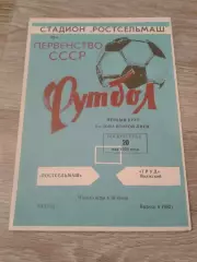 1979 Ростсельмаш-Труд Волжский