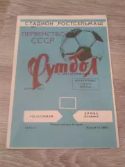 1979 Ростсельмаш-Химик Дзержинск