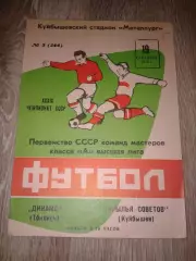 1976 Крылья Советов Куйбышев-Динамо Тбилиси
