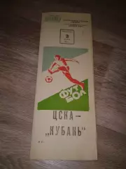 1982 ЦСКА-Кубань Краснодар