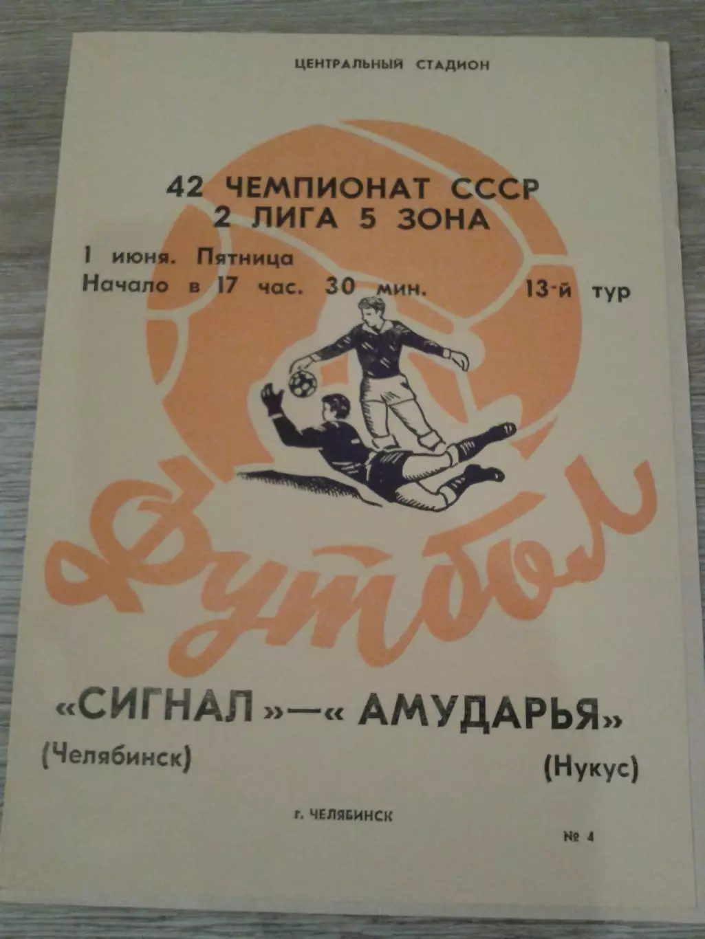 1979 Сигнал Челябинск-Амударья Нукус