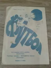 1981 Торпедо Москва-Черноморец Одесса