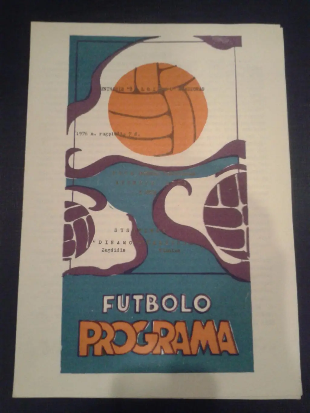 1976 Жальгирис Вильнюс-Динамо Зугдиди